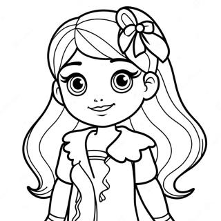 Rainbow High Bella Coloring Page 21381-17190