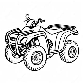 Atv Coloring Pages