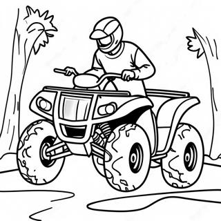 Colorful Atv Adventure Coloring Page 21432-17236