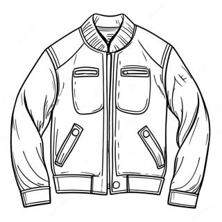 Jacket Coloring Pages