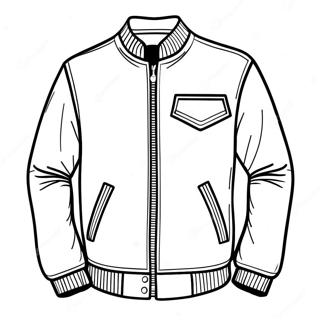 Cool Jacket Coloring Page 21452-17251