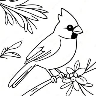 Cardinals Coloring Page 21461-17258