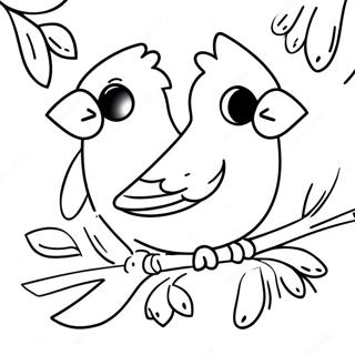 Cardinals Coloring Page 21461-17260