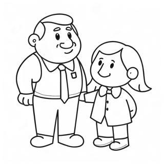 Father's Day Coloring Pages