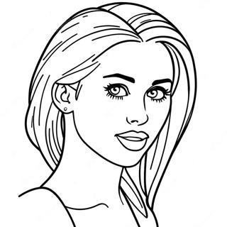 Miley Cyrus Coloring Pages