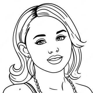 Miley Cyrus Coloring Page 21491-17275