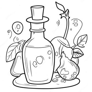 Colorful Potions Coloring Page 21521-17302