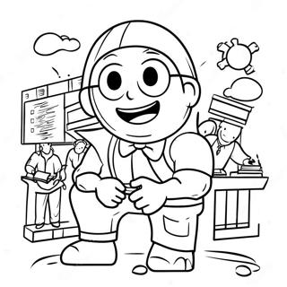 Earthquake Safety Tips Coloring Page 21531-17310