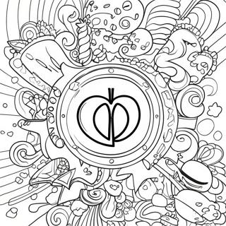 Mini Brands Logo Coloring Page 21561-17330