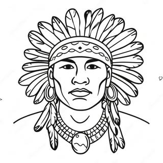 Indigenous Peoples Day Coloring Page 21591-17355