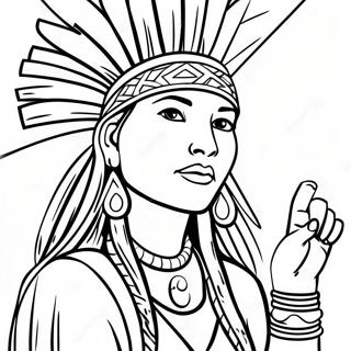 Indigenous Peoples Day Coloring Page 21591-17356