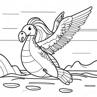 Seawing Coloring Page 21621-17377