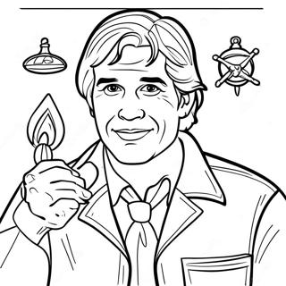 Jim Lake Jr With Amulet Coloring Page 21642-17399