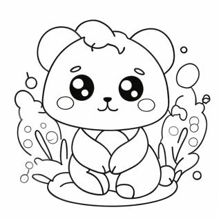 Kawaii Cute Doodle Coloring Page 21661-17418