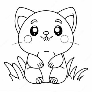 Kawaii Cute Doodle Coloring Pages