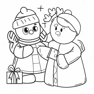 Christmas Story Coloring Page 21681-17426