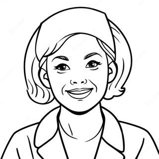 Nurse Coloring Page 21691-17440