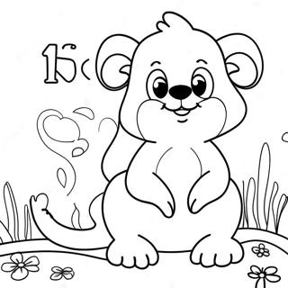 Adorable Animal Alphabet Coloring Page 21702-17451