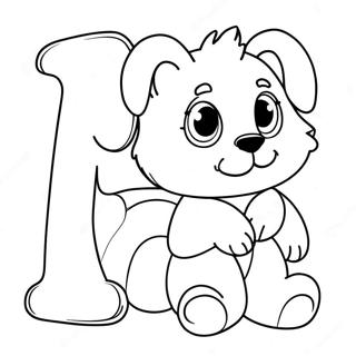 Adorable Animal Alphabet Coloring Page 21702-17452