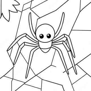 Minecraft Spider Coloring Page 21741-17480