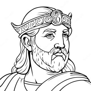 Midas Coloring Pages