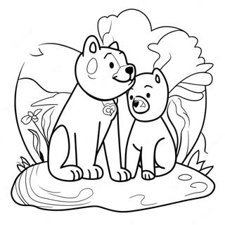 Steve And Maggie Coloring Page 21791-17514