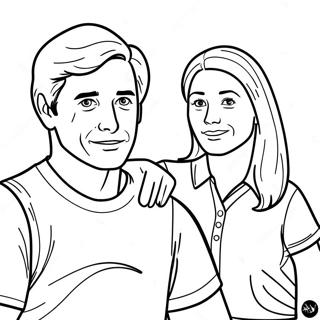 Steve And Maggie Coloring Page 21791-17515