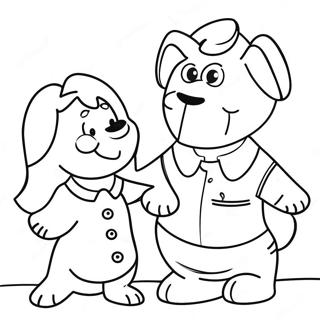 Steve And Maggie Coloring Page 21791-17516