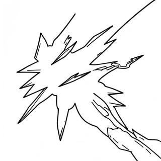 Lightning Bolt In Action Coloring Page 21832-17559