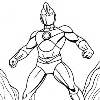 Ultraman Coloring Pages