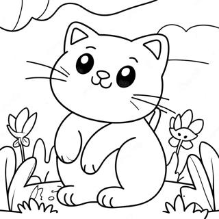 Cute Catnap Poppy Playtime Coloring Page 21862-17573