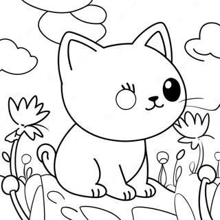 Cute Catnap Poppy Playtime Coloring Page 21862-17575