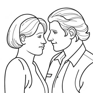 Relationship Coloring Pages