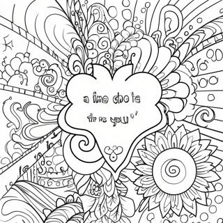 Uplifting Inspirational Quotes Coloring Pages