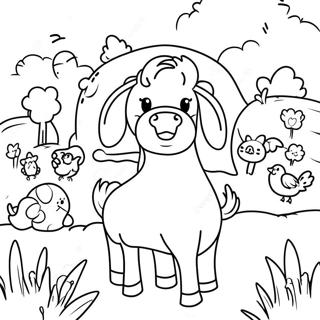 Cute Farm Animals In Stardew Valley Coloring Page 21902-17606