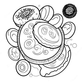 Oreo Cookie Coloring Page 21921-17624