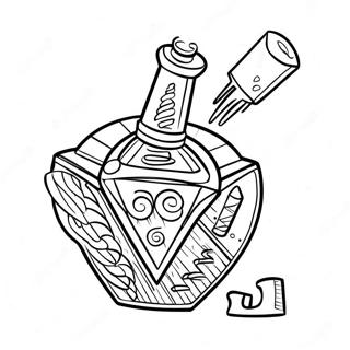 Dreidel Hanukkah Coloring Page 21971-17664