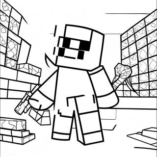 Minecraft Coloring Page 21-11