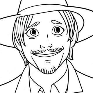 Sanji Coloring Pages