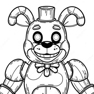 Springtrap Fnaf Coloring Page 22031-17711