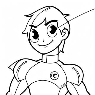 Danny Phantom Coloring Pages