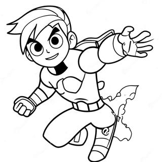 Danny Phantom Coloring Page 22061-17735