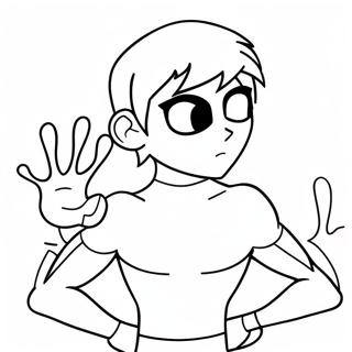 Danny Phantom Coloring Page 22061-17736