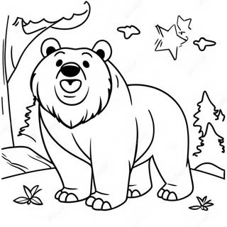 Grizzly Bear Coloring Page 22091-17758