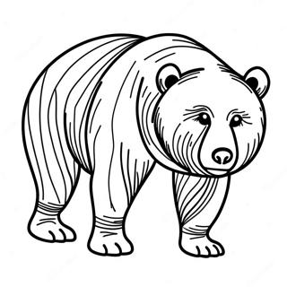 Grizzly Bear Coloring Page 22091-17760