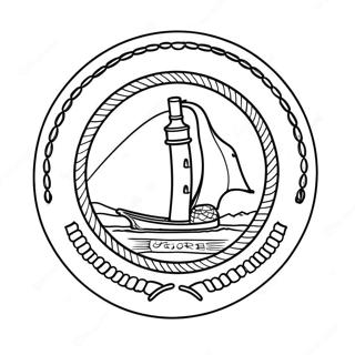 Alabama State Flag Coloring Page 22121-17783