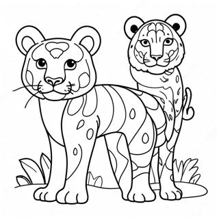 Hard Animals Coloring Page 22141-17797