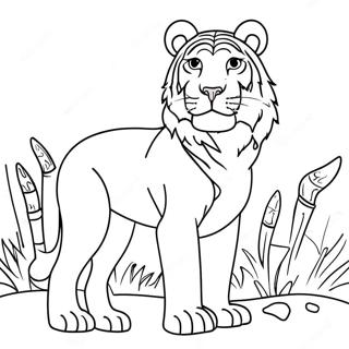 Hard Animals Coloring Page 22141-17798