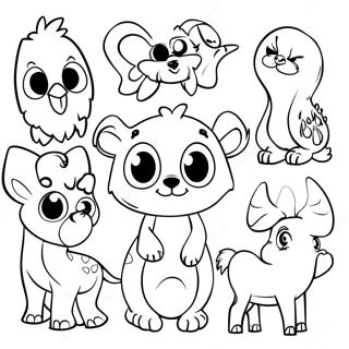 Hard Animals Coloring Page 22141-17799