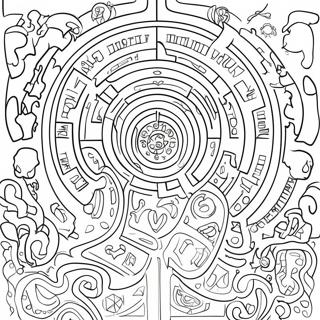 Labyrinth Coloring Page 22191-17838